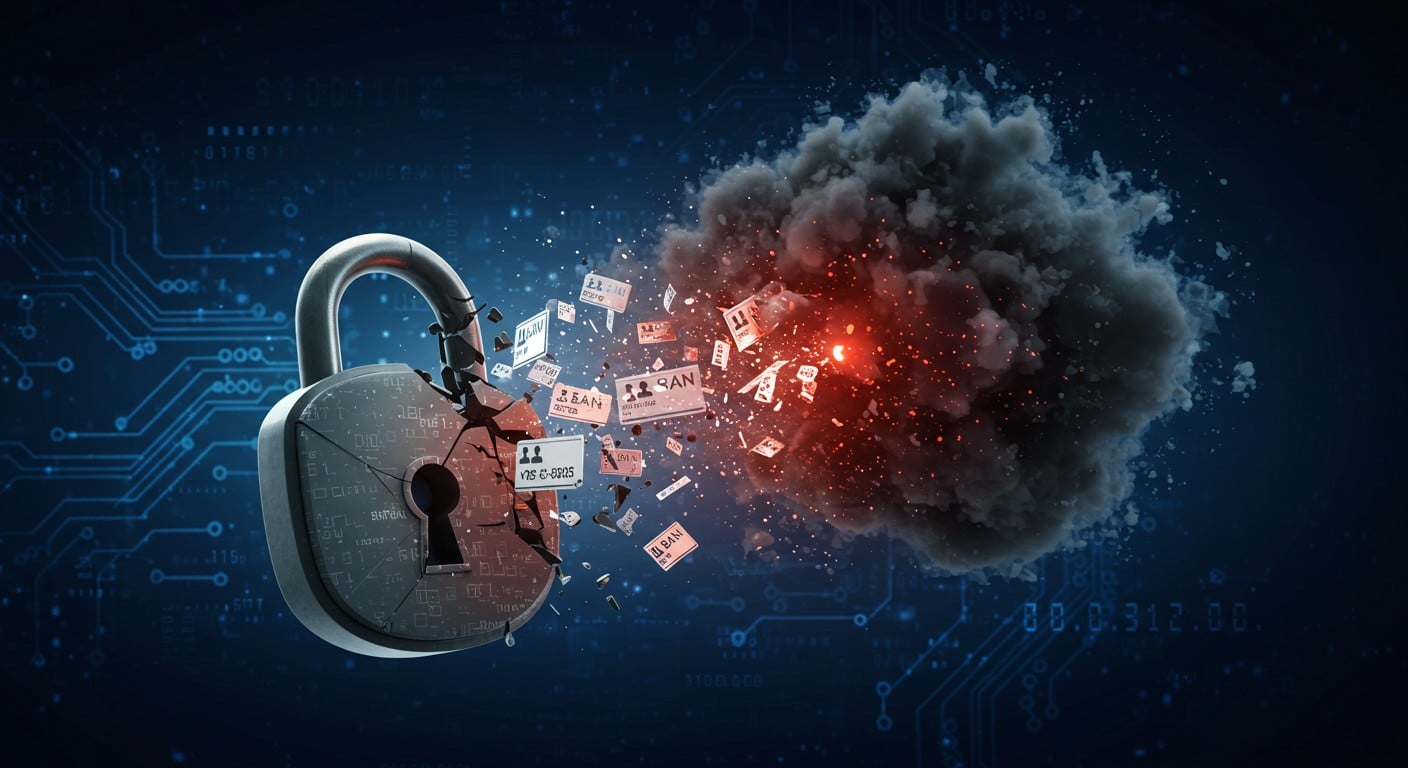 Une cyberattaque touche 6,4M de comptes clients : coordonnées et IBAN volés. Découvrez les risques et comment vous protéger. Cliquez pour en savoir plus !