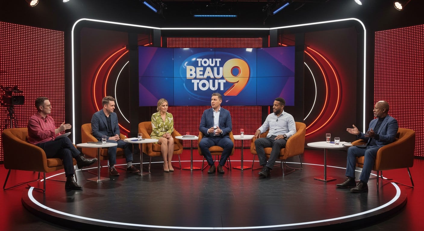 Découvrez Tout Beau, Tout 9, la nouvelle émission de Cyril Hanouna sur W9 ! Chroniqueurs, surprises et retour en force : tout sur ce talk-show événement.
