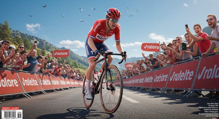 David Gaudu Brille : Leader de la Vuelta 2025