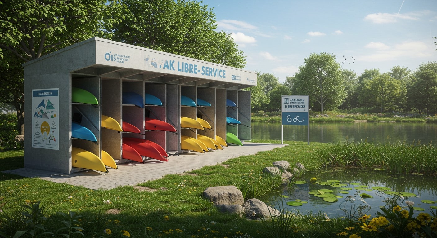 Découvrez comment un ex-financier a créé une location de kayaks en libre-service dans l’Oise, un concept innovant pour pagayer en toute liberté !