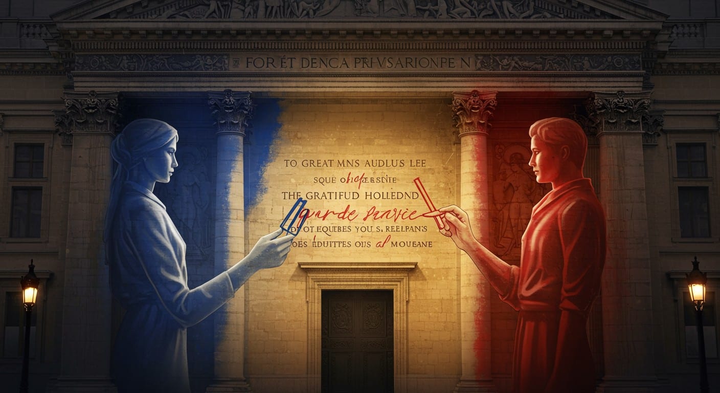 Élisabeth Borne propose de revoir la devise du Panthéon pour inclure les femmes. Un débat brûlant sur l'égalité et l'histoire. Découvrez pourquoi !