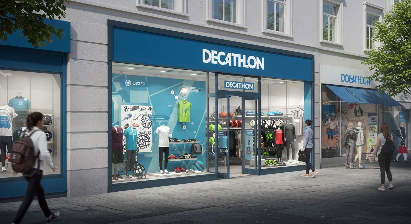 Decathlon s’installe en ville avec des boutiques compactes et ciblées. Découvrez comment l’enseigne réinvente le commerce sportif urbain !