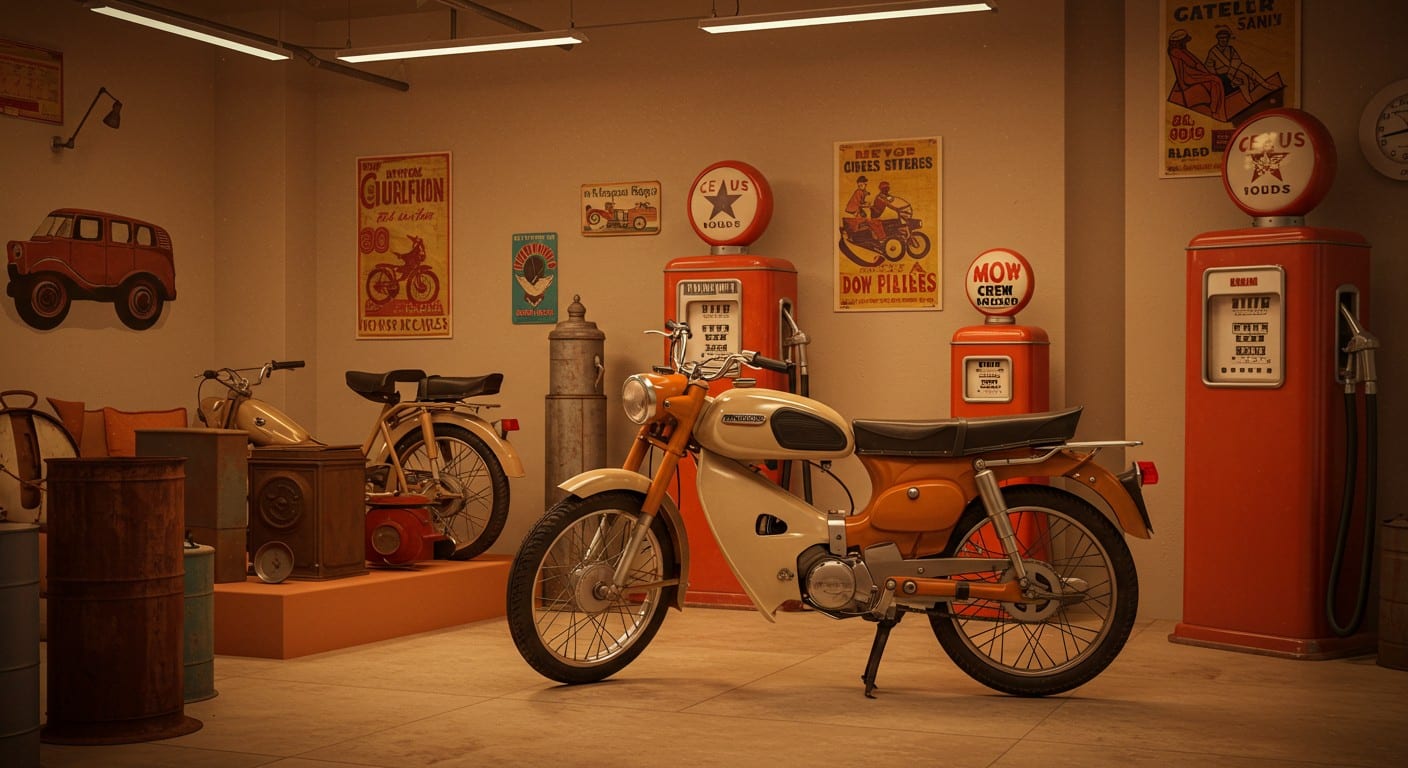 Plongez dans la nostalgie des mobylettes au musée Station 70, un trésor vintage au cœur du Calvados. Émotions et souvenirs garantis !