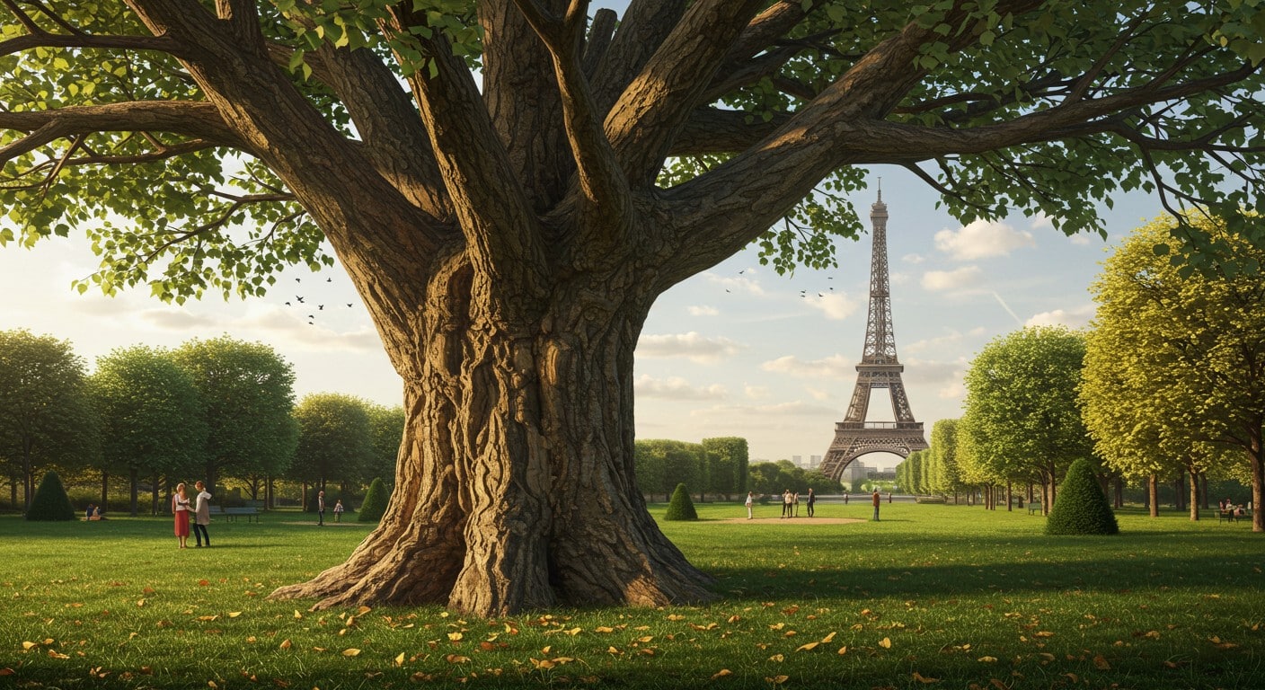 Explorez les arbres remarquables de Paris via une carte interactive : âge, taille, histoire. Plongez dans ce patrimoine naturel unique !