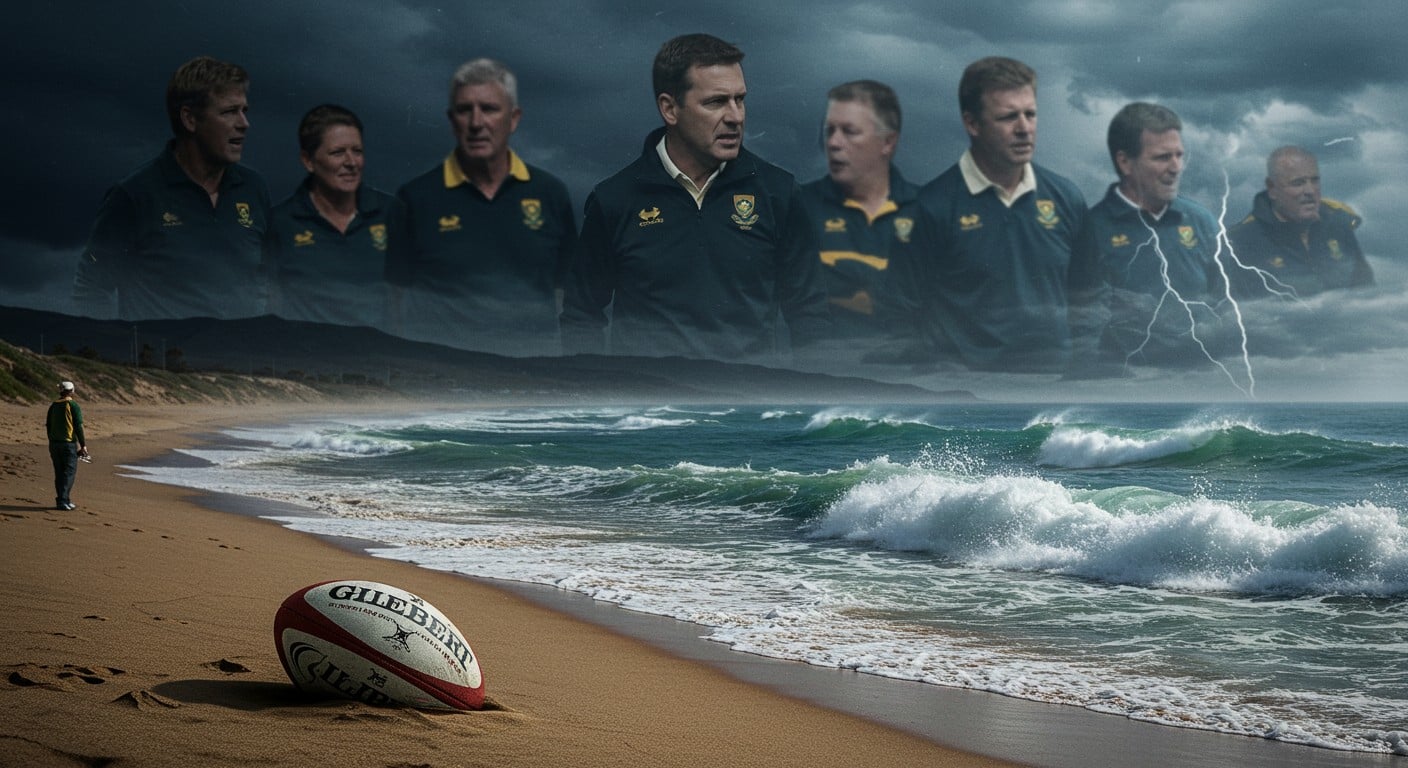 Un jeune rugbyman disparaît sur Dias Beach. Que s’est-il passé ? Enquête sur les responsabilités et le drame qui secoue le rugby.