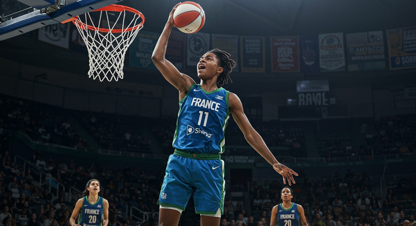 À 19 ans, Dominique Malonga explose en WNBA avec un record de 22 points. Découvrez son parcours, ses performances et son impact dans le basket féminin.
