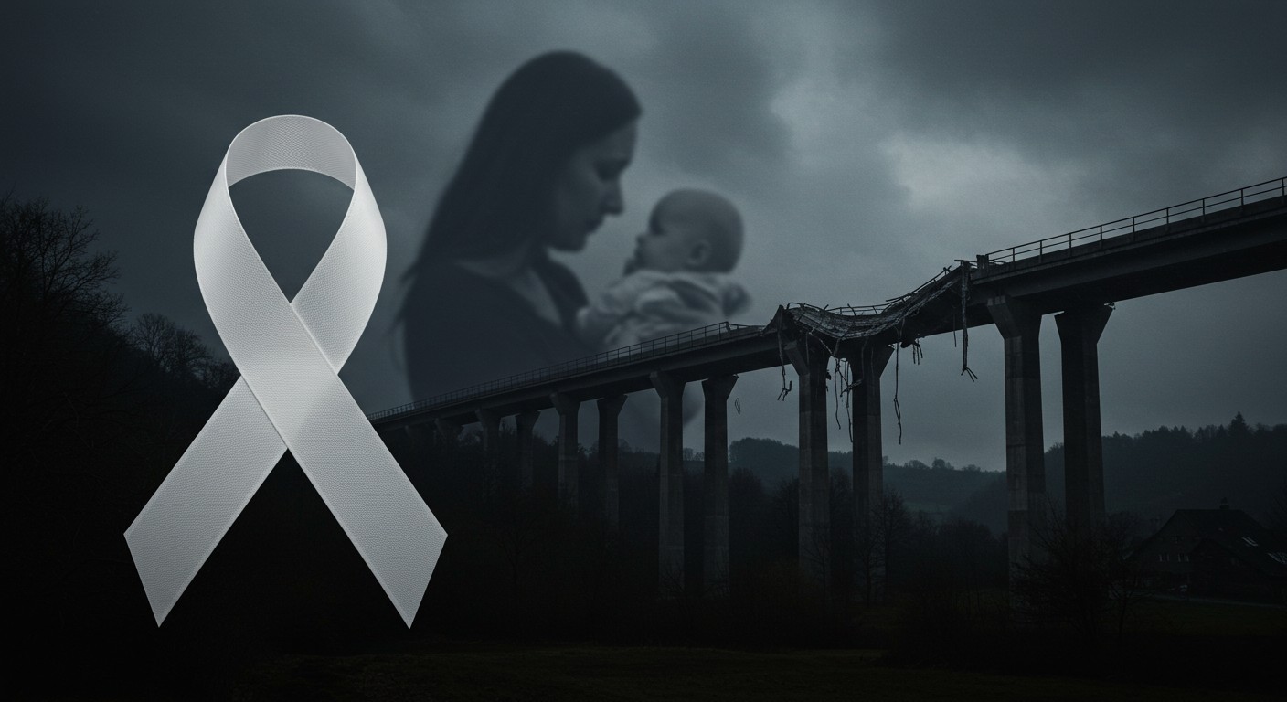 Une mère et son bébé de 10 mois meurent dans un drame sur un viaduc belge. Découvrez les détails poignants et les questions soulevées par cette tragédie.