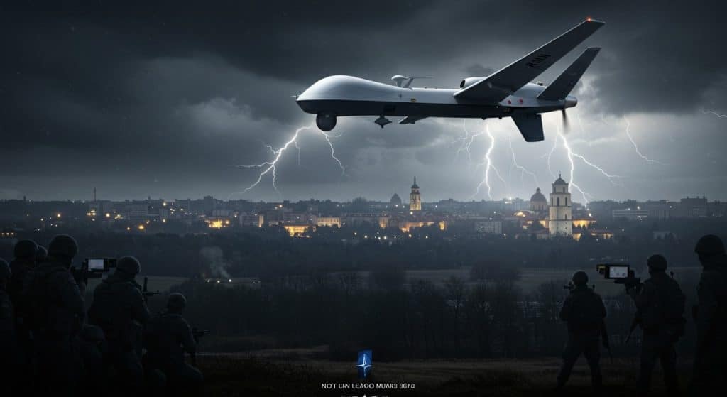 Drone Russe en Lituanie : Menace et Réponse de l’OTAN