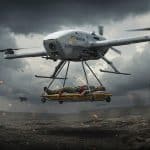 Drone Zmiy-500 Sauve Soldat Blessé en Ukraine