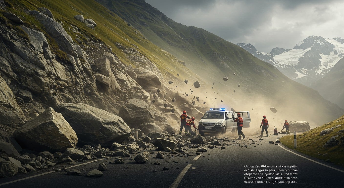 Un éboulement sur la RN 205 près de Chamonix cause un drame. Circulation coupée, secours mobilisés. Découvrez les détails de cet accident tragique.