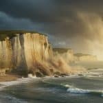 Effondrement de Falaise en Normandie : Un Phénomène Naturel Impressionnant
