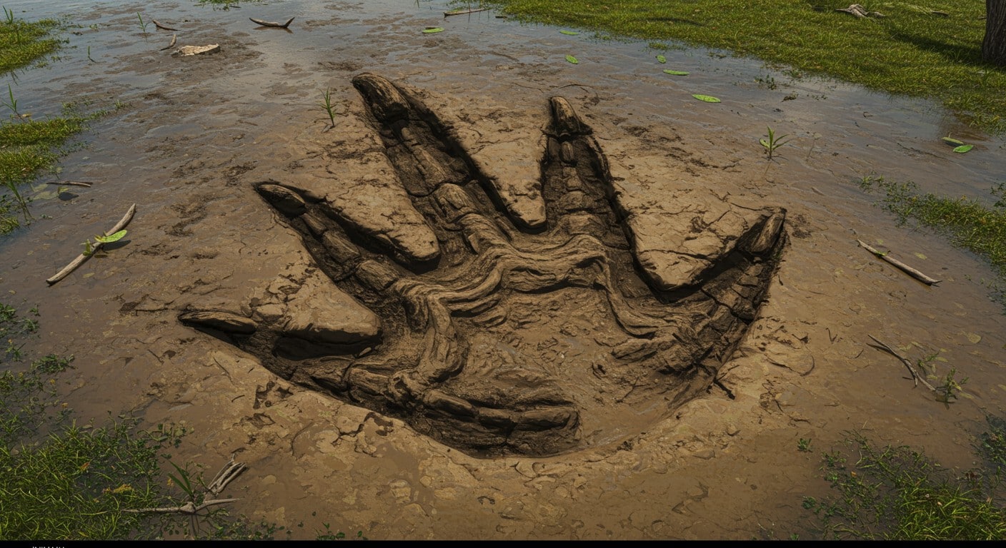 Découverte fascinante : des empreintes de dinosaures de 115 millions d’années dévoilées par des inondations au Texas. Plongez dans cette trouvaille paléontologique !