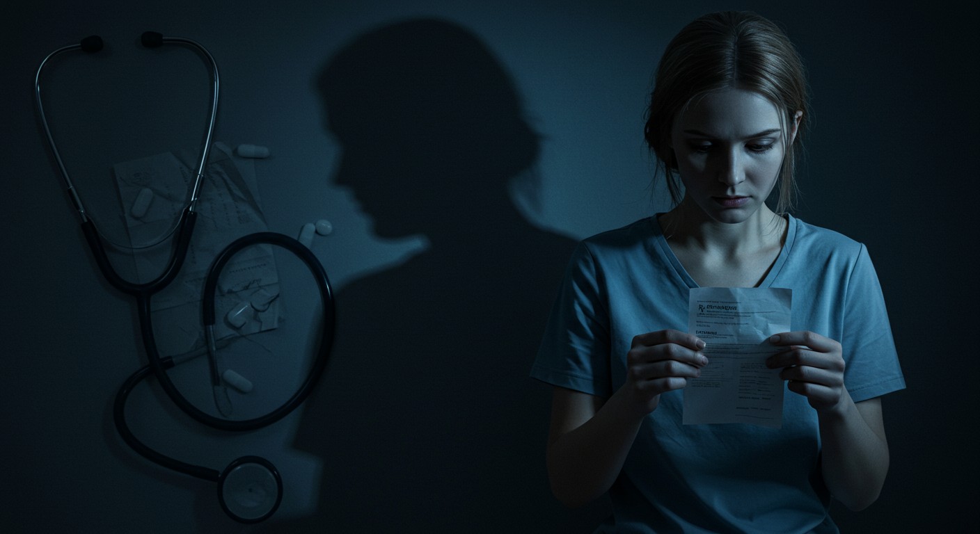 Une femme dénonce l’emprise de son psychiatre, devenu son mari, qui lui prescrivait des médicaments. Découvrez son combat pour la justice.