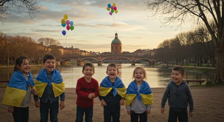 Enfants Ukrainiens : Un Été de Répit à Toulouse