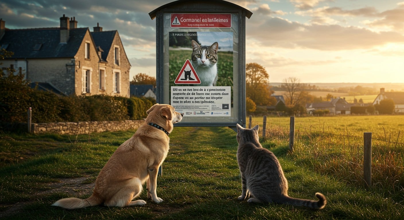 Une association dans l’Eure lance une alerte inspirée d’Alerte Enlèvement pour retrouver chiens et chats disparus. Découvrez ce réseau solidaire !