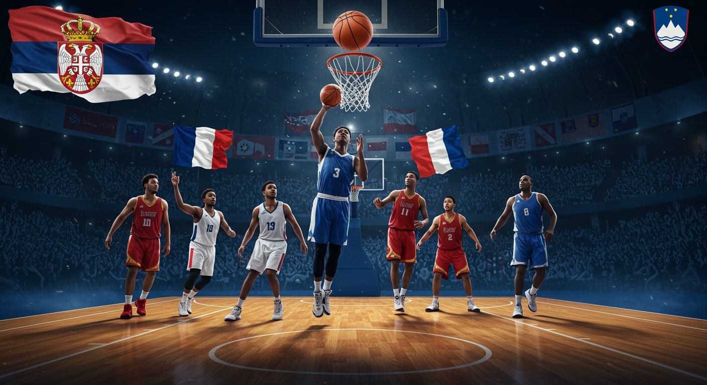 EuroBasket 2025 débute ! Découvrez les favoris, les stars NBA comme Jokic et Doncic, et où voir les matchs des Bleus. Suspense garanti !