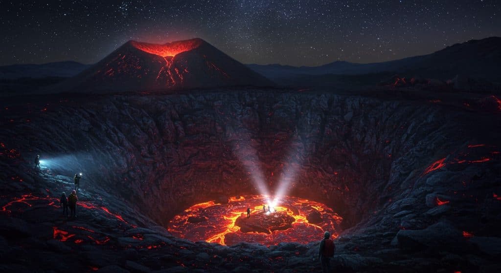Explorer Les Entrailles D’un Volcan Auvergnat