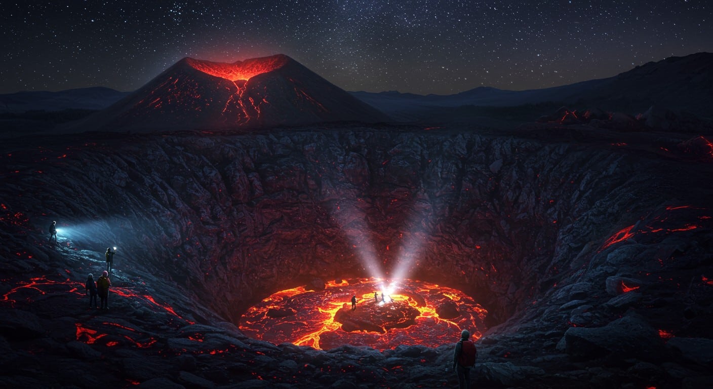 Découvrez le Volcan de Lemptégy en Auvergne : une visite immersive unique en Europe, entre géologie, sensations fortes et nuits étoilées.