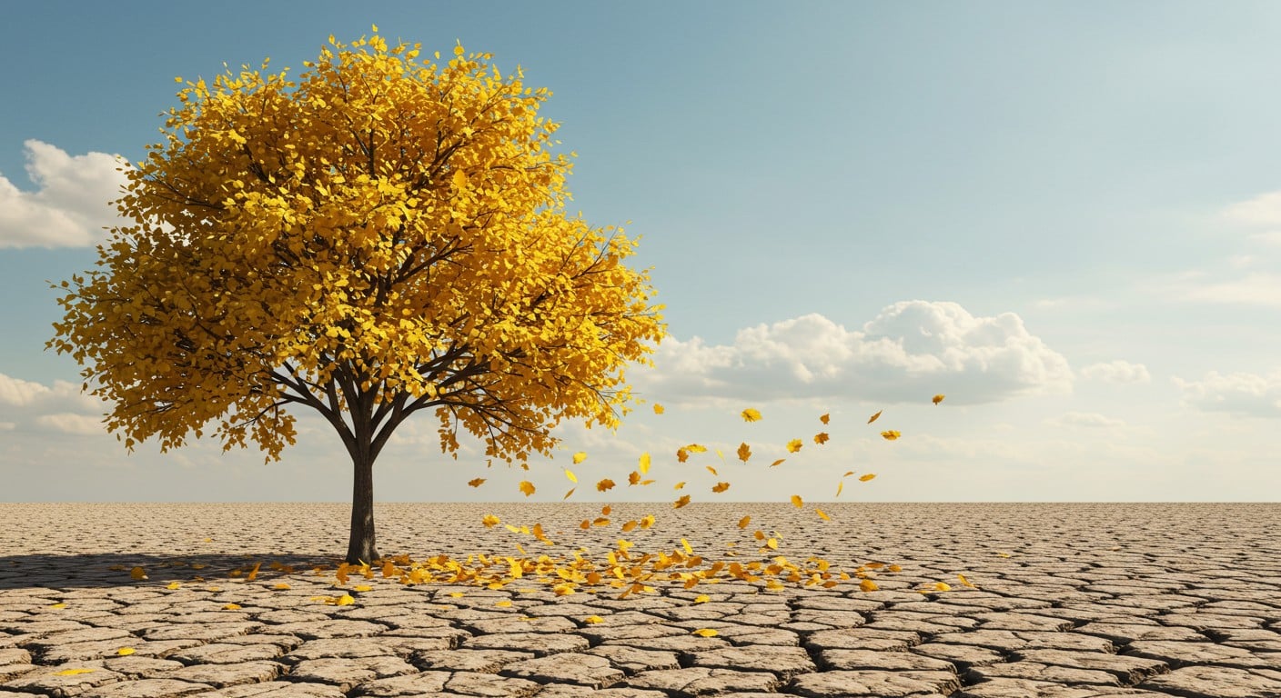 Pourquoi les arbres perdent-ils leurs feuilles en août ? Découvrez comment la sécheresse provoque un faux automne et menace nos forêts.
