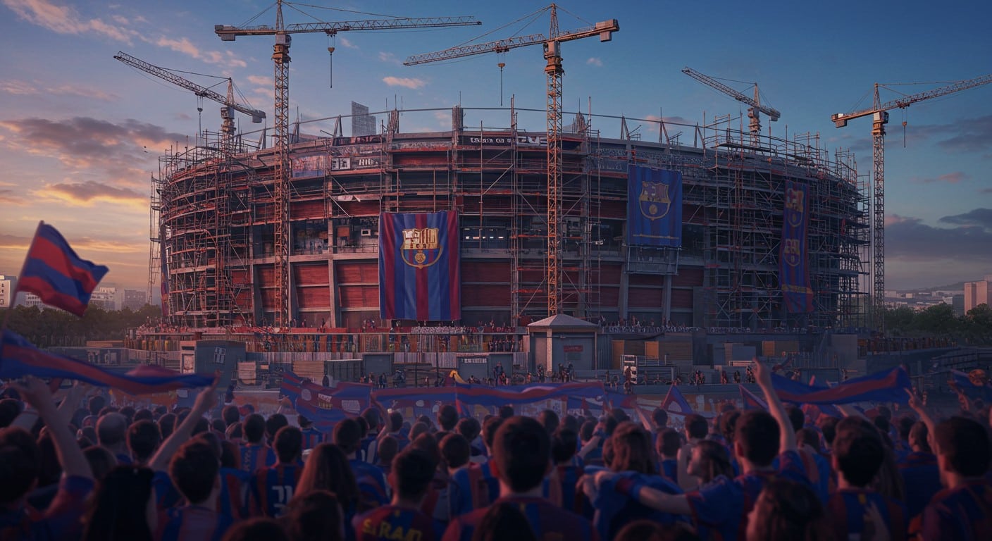 Le FC Barcelone retarde son retour au Camp Nou en raison de défauts de construction. Quels impacts pour le club et ses fans ? Découvrez les détails.