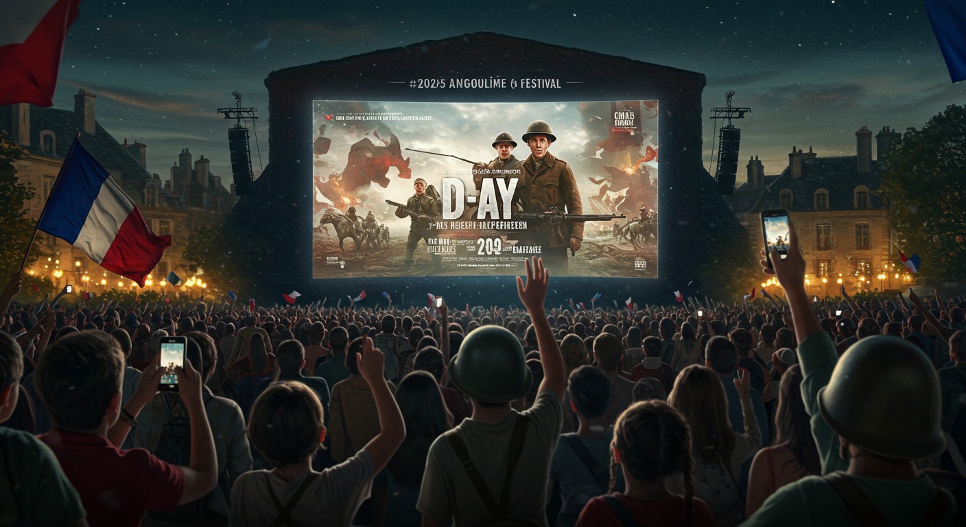 Découvrez "Le Jour J", comédie hilarante avec Kev Adams au Festival d’Angoulême 2025. Un hommage potache aux classiques français !