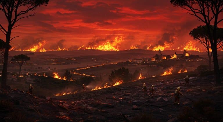 Feux de Forêts : Alerte Rouge dans Six Départements