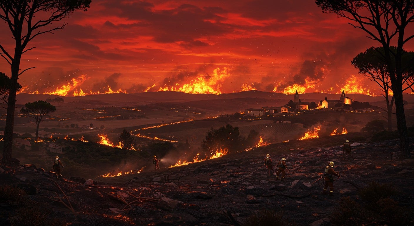 Six départements en vigilance rouge face aux feux de forêts. Découvrez les causes, impacts et prévisions pour le sud de la France.