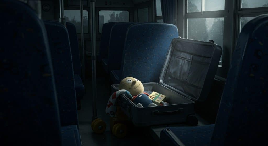Fillette dans une Valise : Une Arrestation Choc en Bus