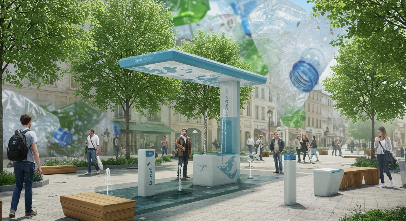 Les fontaines publiques reviennent en Charente-Maritime pour réduire le plastique et offrir de l’eau gratuite. Découvrez cette initiative écologique !