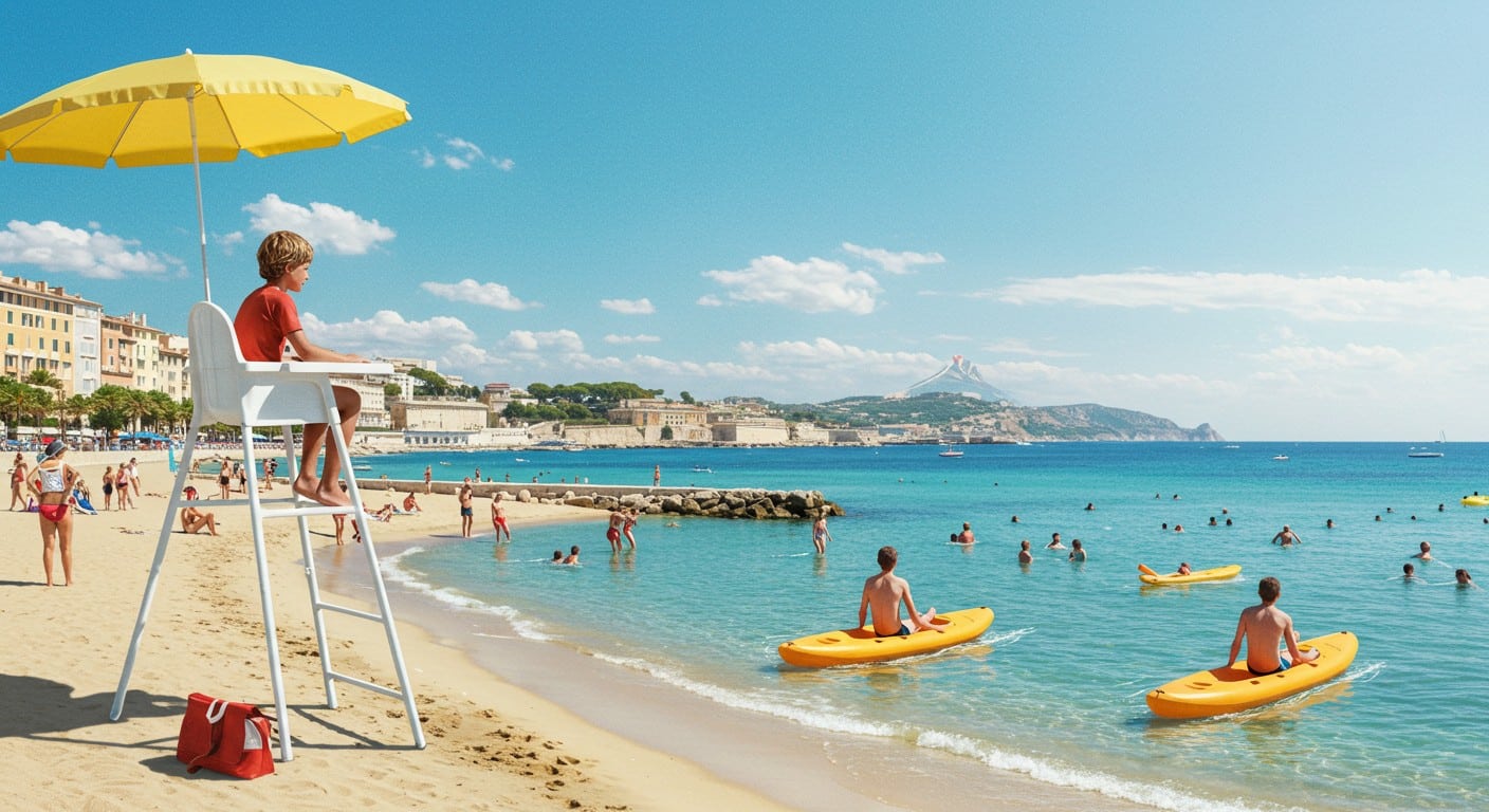 À Marseille, des formations gratuites de maîtres-nageurs offrent aux jeunes un métier valorisant et sécurisent plages et piscines. Découvrez cette initiative !
