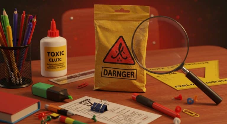 Fournitures Scolaires : La Moitié Non Conformes, Danger ?