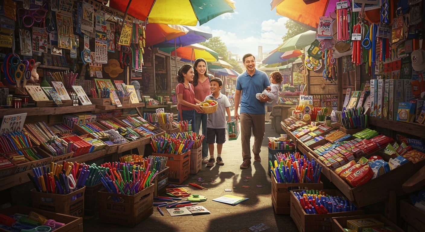 Découvrez comment acheter des fournitures scolaires à petit prix sur les marchés. Qualité, économies et astuces pour la rentrée !