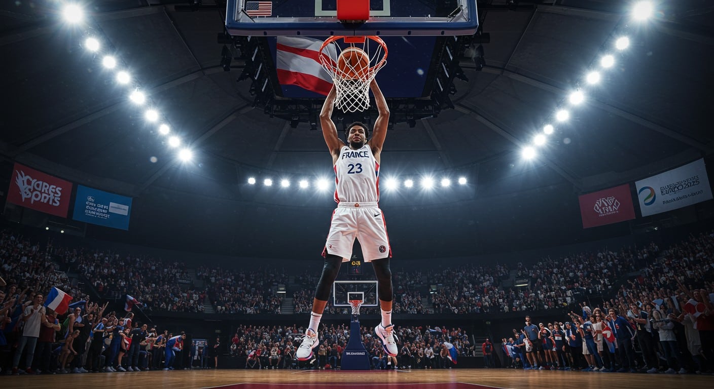 Les Bleus triomphent 74-67 face à la Grande-Bretagne en préparation à l’Euro 2025. Découvrez le résumé, les moments forts et les enjeux pour l’équipe de France !