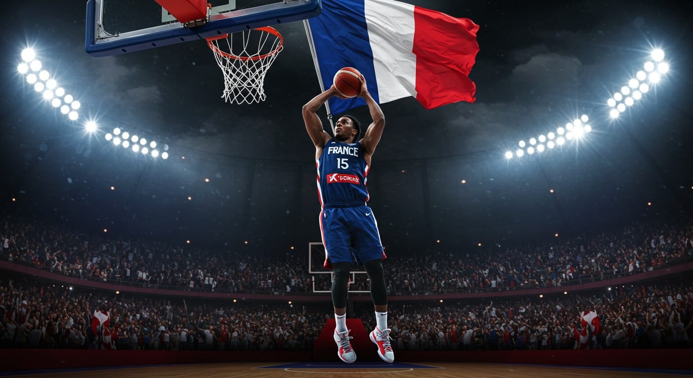 Les Bleus triomphent 92-77 face à la Grèce d’Antetokounmpo, boostant leur confiance avant l’Euro 2025. Découvrez leur préparation gagnante !