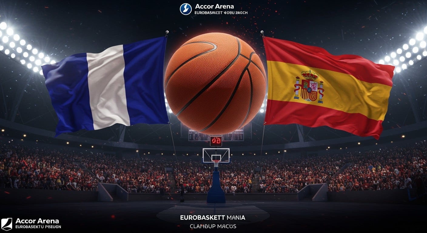 France-Espagne : découvrez l’heure et la chaîne TV pour suivre ce match clé de préparation à l’Eurobasket 2025. Les Bleus défient la Roja à Paris !