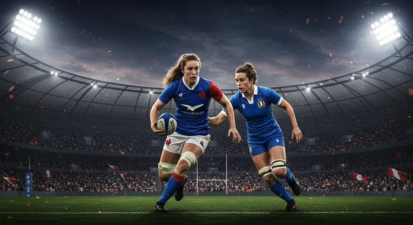 France-Italie : Découvrez l’heure et la chaîne TV pour regarder le premier match des Bleues au Mondial de rugby 2025. Tout sur ce choc inaugural !
