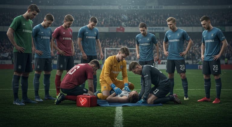 Gardien de But Héros : Sauvetage en Plein Match
