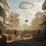 Gaza : Les Dangers Mortels des Parachutages d’Aide