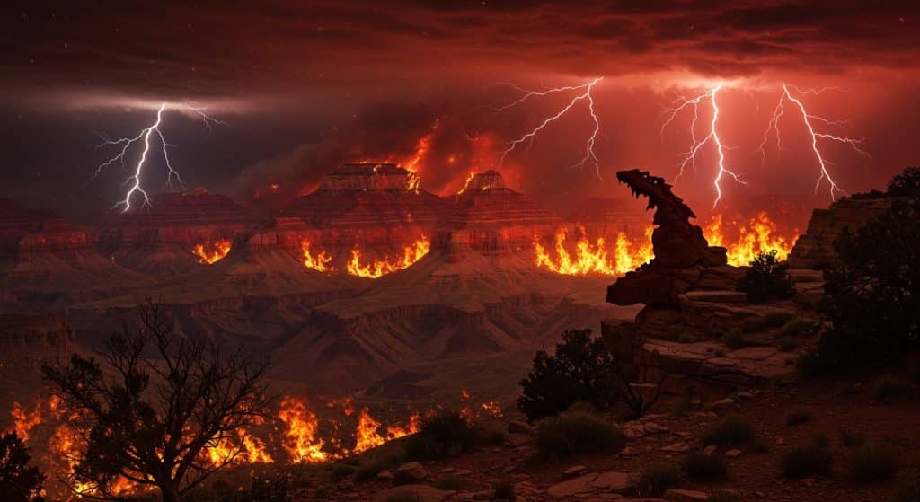Grand Canyon : Le Mégafeu Dragon Bravo Hors de Contrôle