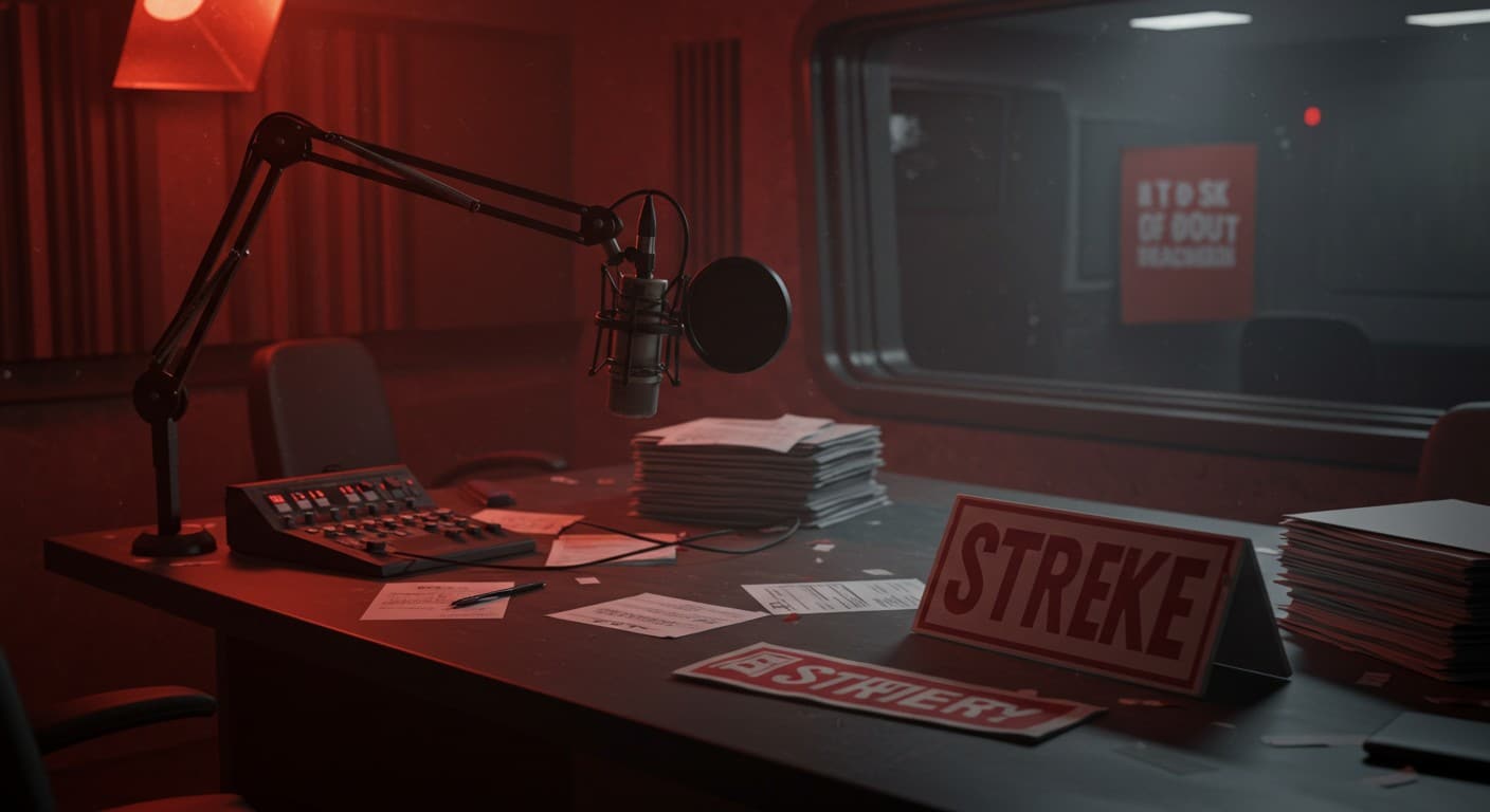 Grève illimitée à la radio publique dès lundi ? Les syndicats protestent contre les coupes budgétaires. La rentrée 2025 sera-t-elle perturbée ?