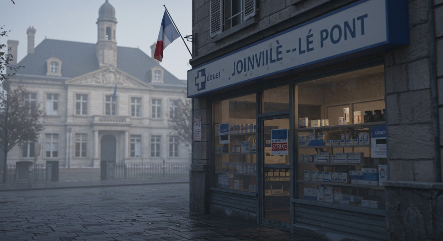 À Joinville-le-Pont, les drapeaux en berne soutiennent la grève des pharmacies. Découvrez pourquoi ce mouvement secoue la santé publique.