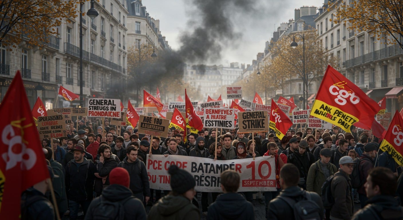 La grève générale du 10 septembre 2025 secoue la France. Pourquoi ce mouvement ? Quels enjeux ? Découvrez les dessous de cette mobilisation populaire.