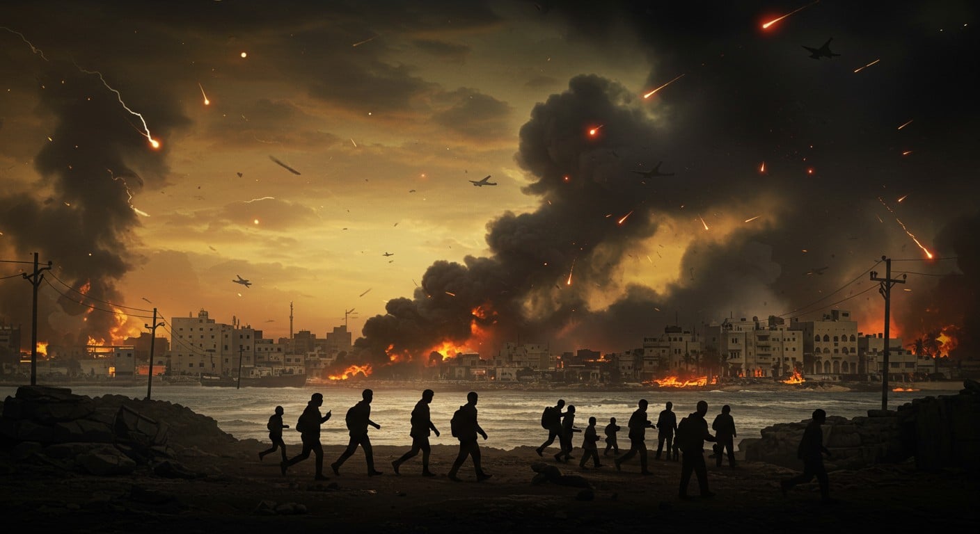 48 morts dans des frappes israéliennes à Gaza, selon la Défense civile. L’offensive vise un bastion du Hamas. Quelles implications ? Lisez la suite.