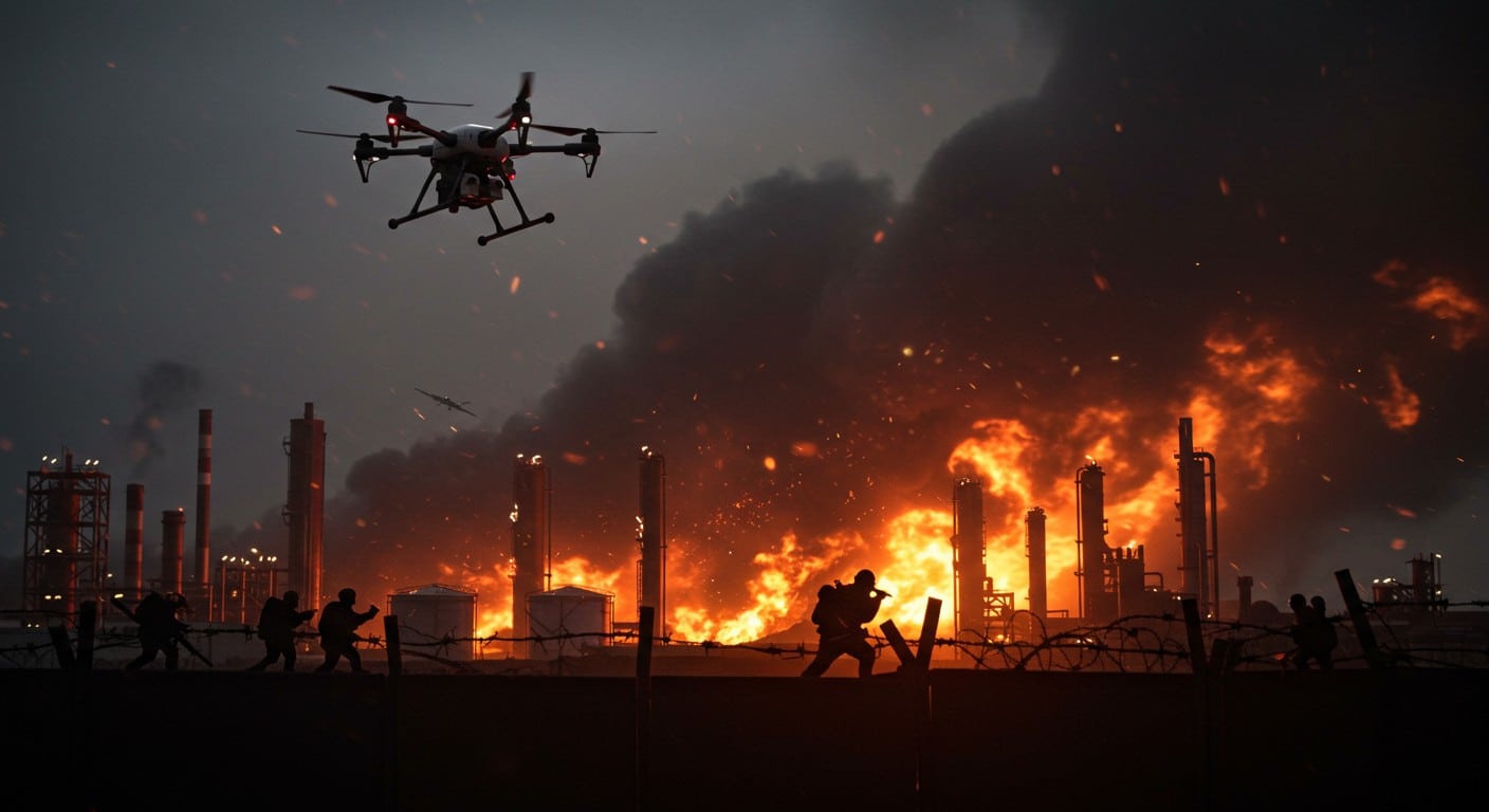 L'Ukraine frappe une raffinerie russe par drones et reprend un village. Quels impacts sur le conflit ? Découvrez les derniers développements de la guerre.