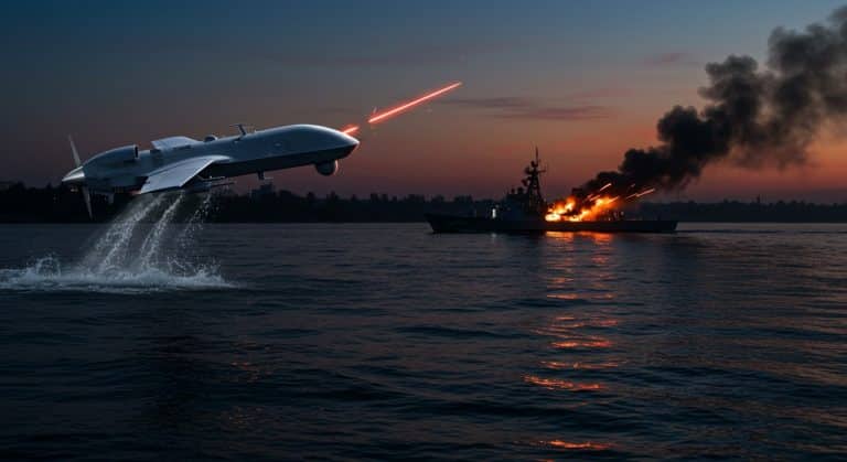 Guerre en Ukraine : Le Navire Simferopol Coulé par un Drone Russe