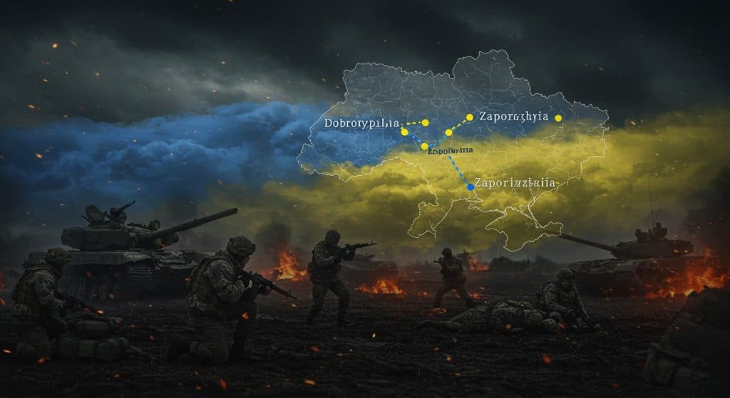Guerre en Ukraine : Renforts à Dobropillia et Zaporijjia