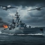 Guerre en Ukraine : Une Frappe Russe Cible un Navire Ukrainien