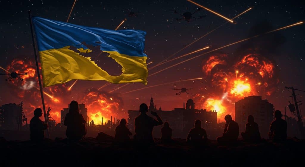 Guerre en Ukraine : Une Nuit de Bombardements Records