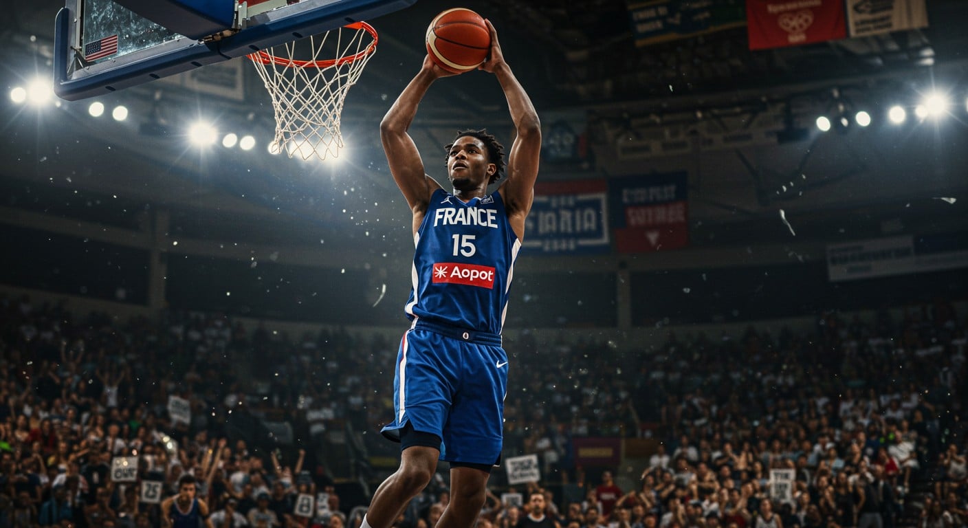 Guerschon Yabusele, capitaine des Bleus, brille après son dunk légendaire aux JO et son retour en NBA. Découvrez son parcours et ses ambitions à l’EuroBasket 2025 !