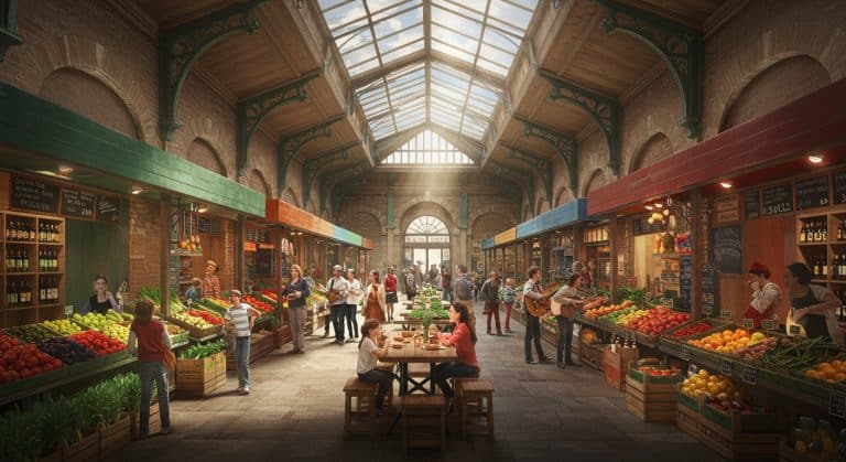 Halle Flachat : Un Cœur Gourmand et Culturel à Asnières